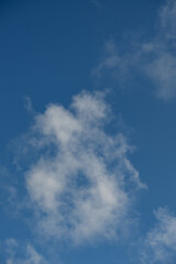 blue sky with clouds