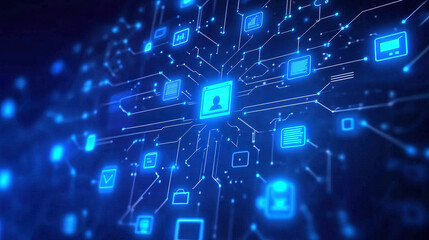  blue cyber security locks