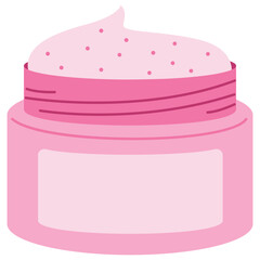 jar of moisturizer illustration