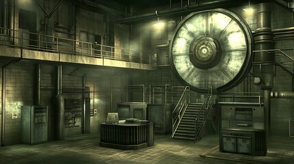 Industrial interior facility design