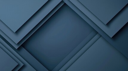 Elegant Blue Layered Background with Geometric Shapes for Modern Design Projects and Professional Use