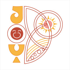 Creative Yin Yang Inspired Abstract