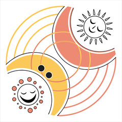 Floral Joyful Abstract Art