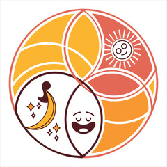 Joyful Harmony Abstract Design