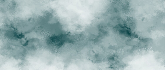 Obraz premium Abstract blue watercolor grunge old black and white texture with smoke. Old grunge design cement wall texture. Soft white vintage or antique distressed texture. 
