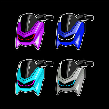 Logos Motocycle eps Nmax