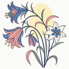 Summer Meadow With Butterflies Lavender At Sunrise Beautiful red tulip border at light green background Flowers composition. Floral pattern made of various bright autumn flowers on beige background. F