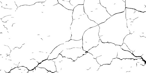 Closeup of dry fissure ground. White dried and cracked ground earth background.Gray crack on earth texture. erosion.	