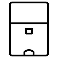 Camera Office Pir Line Icon