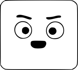 Cartoon Faces Collection | Cute Expressions and Funny Face Icons