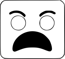 Cartoon Faces Collection | Cute Expressions and Funny Face Icons