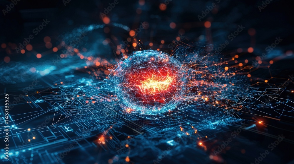 Poster Abstract cyber warfare simulation global network digital visualization in a coordinated virtual environment