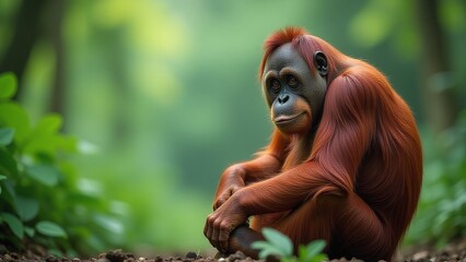 Western gorilla in the jungle on National Endangered Species Day, Protecting the endangered gorilla species and their habitats, Conservation efforts for gorilla protection, Preserving wildlife and jun