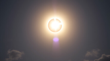 Eclipse anular de sol desde Cali Colombia