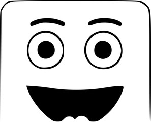 Cartoon Faces Collection | Cute Expressions and Funny Face Icons