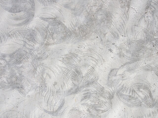 messy trace curve lines on grey grunge concrete floor, abstract background