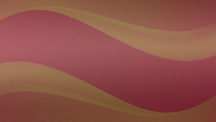 Abstract Pink Background with Yellowish Brown Curved Lines Abstract Geometric Gradient. for background design for Valentine's Day, Christmas, New Year or other product promotion.