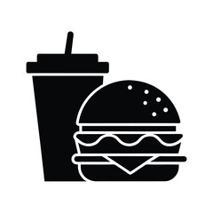 Fast Food Combo Icon Vector Illustration