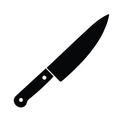 Kitchen Knife Icon Vector Illustration
