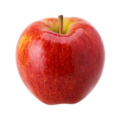 Red apple (Envy Apple) isolated, fresh red apple macro studio photo, transparent PNG, PNG format