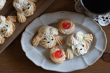 かわいい絞り出しクッキー