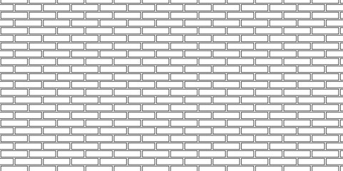 Abstract vector empty stucco masonry pavement floor and wall limestone brickwork concrete texture. Urban white, black line cement rough row wallpaper abstract background.