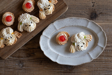 かわいい絞り出しクッキー