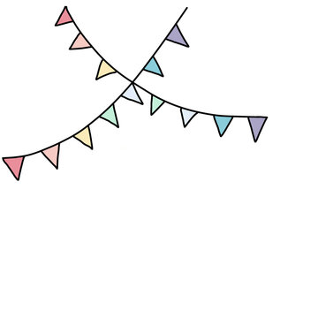 vector illustration of a kite