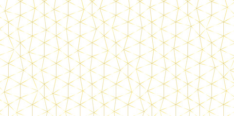 Fototapeta premium Abstract gradient grid square line hexagons seamless hexagon polygonal pattern wallpaper background vector. seamless bright white abstract honeycomb background. 