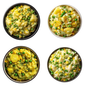 Bowl Kenyan Irio - Mashed Peas Potatoes Corn