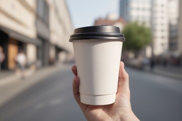 ペーパーカップ　モックアップ　サンプルイメージ