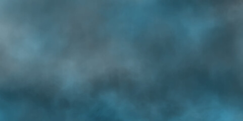 Abstract bright cyan and black misty seamless watercolor texture vintage background design, dramatic blue smoke distressed watercolor beautiful grungy fog hand painted texture of explosion background.