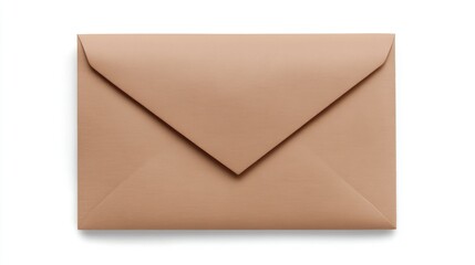 Closed light beige envelope