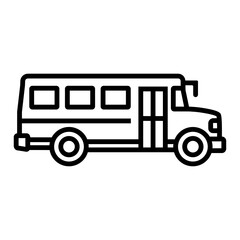 스쿨버스 아이콘