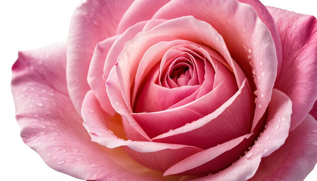 Captivating pink rose close-up floral beauty natural environment vibrant colors fresh perspective - Powered by Adobe