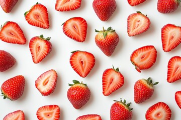 Fresh Strawberries Arranged (1)