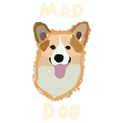 Hand Drawn and Hand Lettering Flower