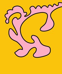 Obraz premium Hand Drawn and Illustration for Retro Vintage Background