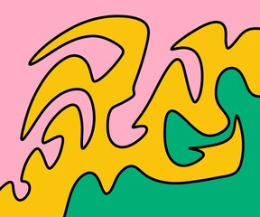 seamless pattern with fire flames