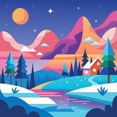 Fototapeta premium background free WINTER