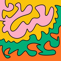 Retro Background Abstract Artwork