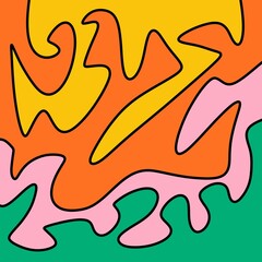 Retro Background Abstract Artwork