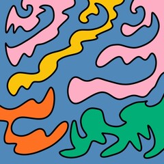 Retro Background Abstract Artwork