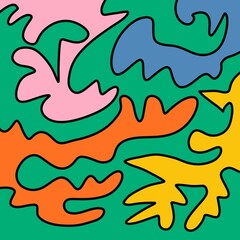 Retro Background Abstract Artwork