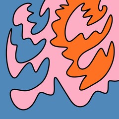 Retro Background Abstract Artwork