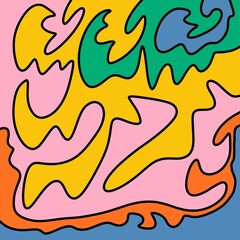 Retro Background Abstract Artwork