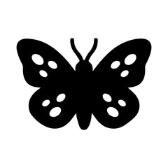 butterfly glyph icon