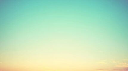 Naklejka premium Pastel sky gradient background