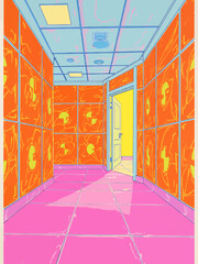  dangerous ceiling, sketchy floor, walls can talk,