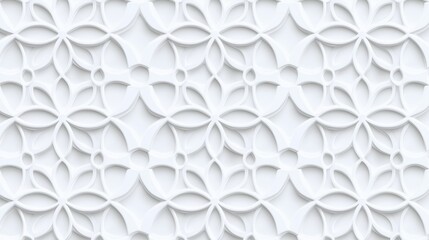 Abstract seamless pattern white background